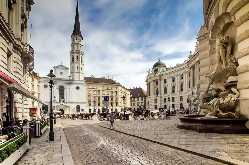Michaelerplatz at Hofburg