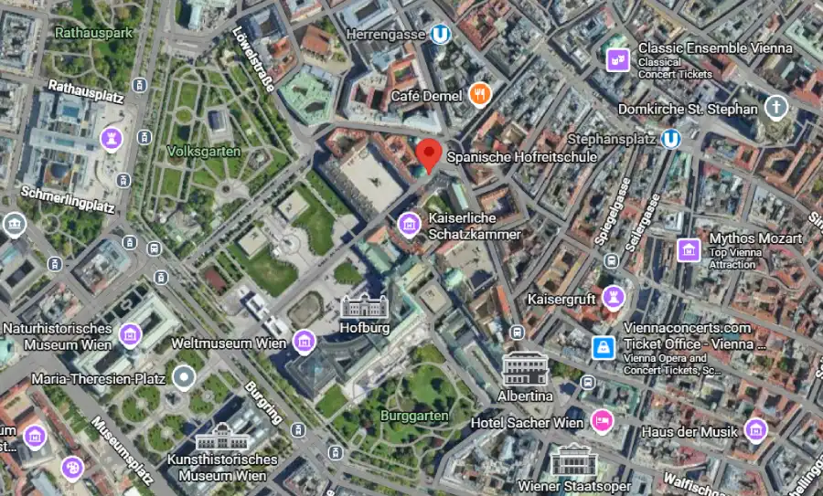 Location Spanish Riding School